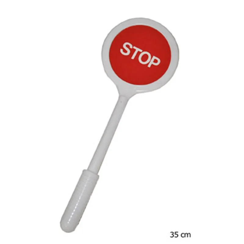 Canne de signalisation en plastique "Stop"