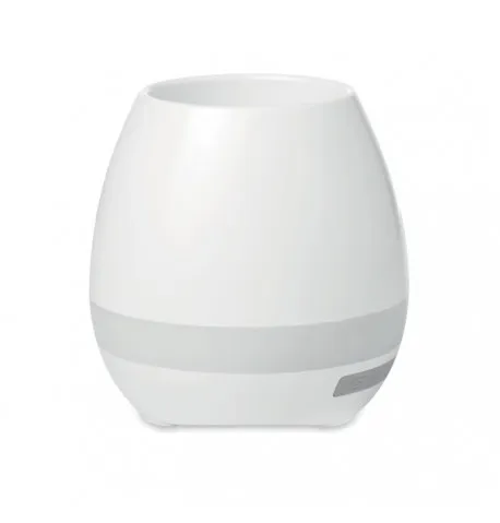 Pot de fleurs personnalisable avec haut-parleur bluetooth